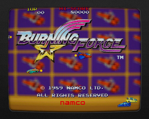 Burning Force, Part 1 - Unused translation and extra round select options