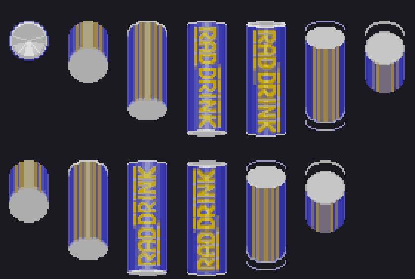 They even went to the effort of mirroring the text on the other side of the can…
