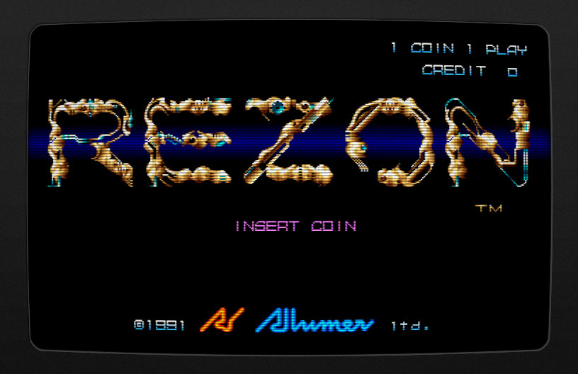 Rezon - ASCII Art and Usage Display